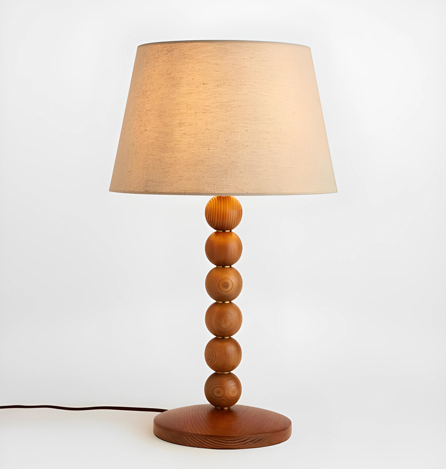 Handcrafted Wooden Side Table Lamps - Pretty Lighting for a Better Space